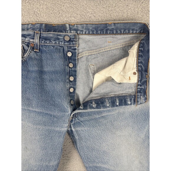 Vintage Levi's 501 XX Jeans Tag 40x30 (apx 36x27) Button Fly Denim Made in USA - Picture 6 of 14